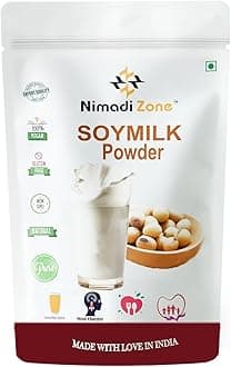 - Soya Milk Powder | High in Protein | Vegan | Non-GMO - 100 GM by Nimadi Zone