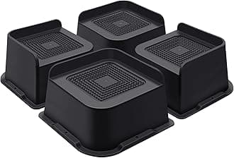 Bed Risers 3 Inch Heavy Duty, Furniture Risers for Bed Desk Table Sofa Couch,Oversized Bed Lifts Risers,Support up to 5000 Lbs(4 Pack Black)