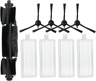 Compatible With TP-Link Tapo RV-30 Plus Robot Vacuum Replacement Main Side Brush HEPA Filter Spare Parts Accessories