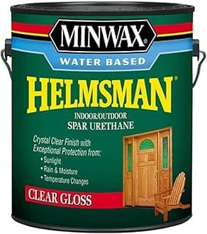 710500000 Water Based Helmsman Spar Urethane, gallon, Gloss
