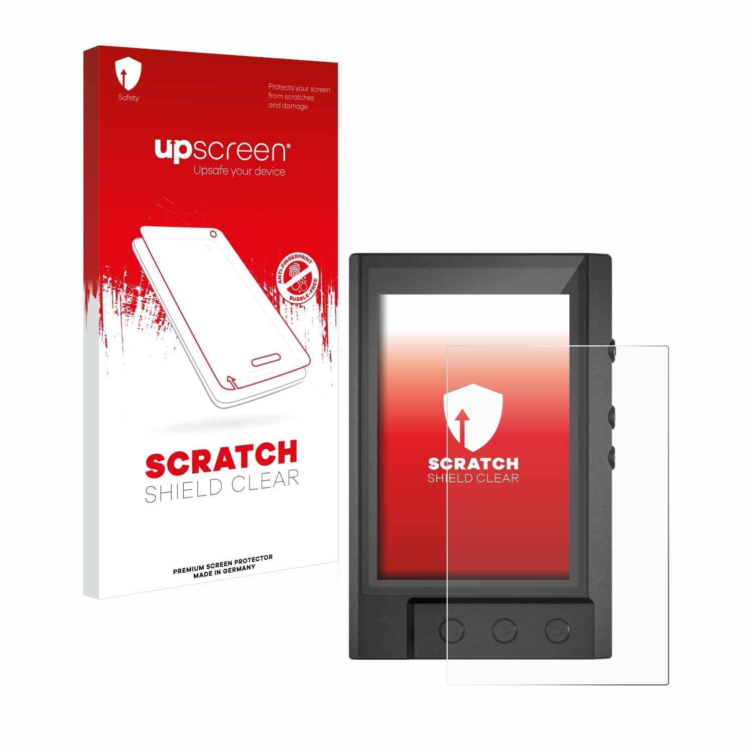 upscreen Scratch Shield Screen Protector compatible with TempoTec V3 - HD-Clear, Anti-Fingerprint