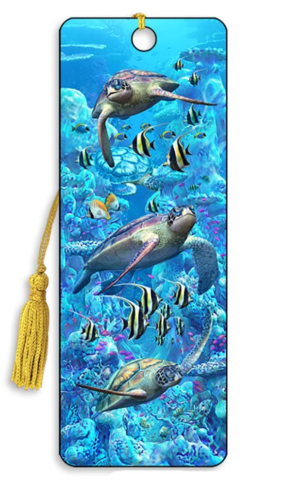 Artgame - Turtle Town - 3D Bookmark