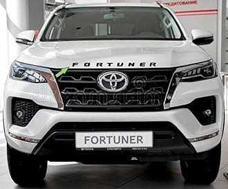 Carlooks FORTUNER 3D Letters and Sticker for car_ Black