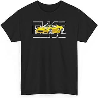 British Sports Car Elise Vector Art Unisex Cotton T-Shirt