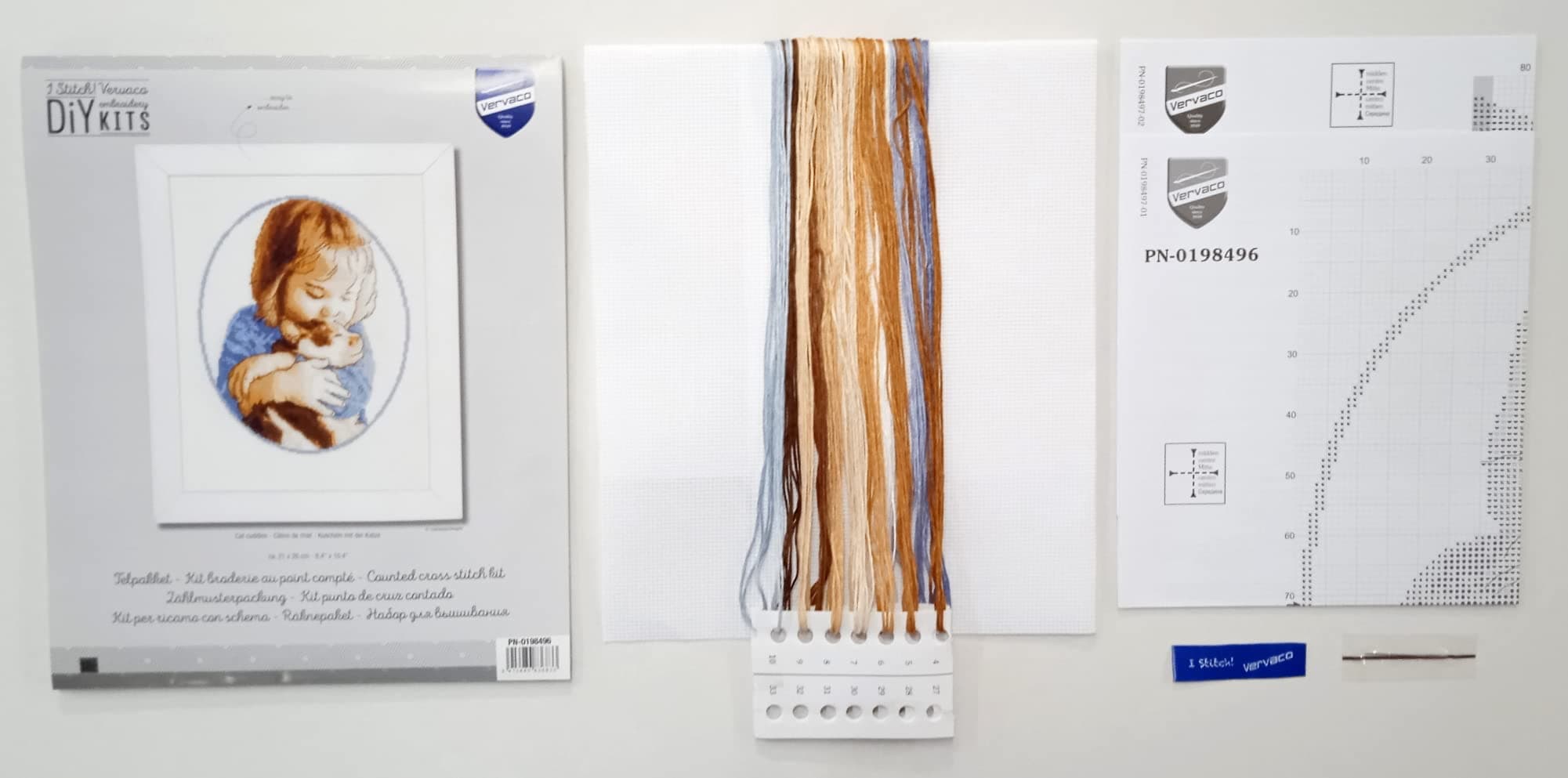 Kit au point compté Chat Câlins