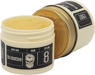 BANDIDO Aqua Hair Styling Wax (No. 8 - Yellow) Extreme Hold, Moisturizing Natural Ingredients - 125ml