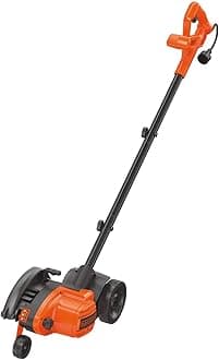 BLACK+DECKER 2-in-1 String Trimmer/Edger and Trencher, 12 -Amp (LE760FF),Orange