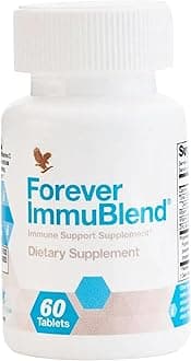 Forever Living - Forever ImmuBlend® Immune Support Supplement – Includes Botanicals, Vitamins D & C, Maitake & Shiitake Mushrooms – 60 Tablets