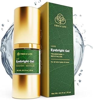 TREE OF LIFE BEAUTY Eye Gel Moisturizer for Dark Circles and Puffiness