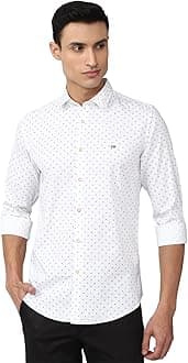 Peter England Men PCSFSSLP023628 Western