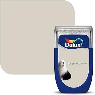 Dulux Walls & Ceilings Tester Paint, Egyptian Cotton, 30 ml