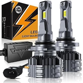 Auxbeam 9006 HB4 Fog Light, F22 Series 9006 Powersports, 6500K 110W 24000LM 700% Brighter 9006 Light For UTV ATV Offroad Vehicles
