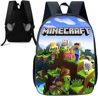 Kids Backpacks School Bag Cartoon Backpack School Backpacks Children School Bag Travel Rucksacks Book Bags 3D Printed Cartoon Large Capacity Back pack for Boy and Girl -C