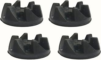 Mixer & Grinder Jar Coupler Compatible for SUJATA Rubber Coupler Replacement Parts (Pack of 4 U Jar Couplers) (Black Color).