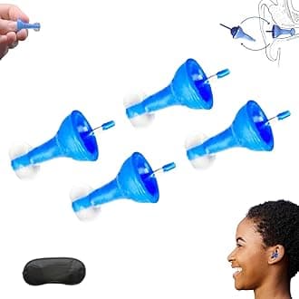 Innovative Inflatable Earplugs, Upgraded Self-Adaptive Liquid Earplug, Ultra-Comfy Reusable Noise-Reducing Earplugs for Sleep Swimming Travel Airplanes Noise (2)