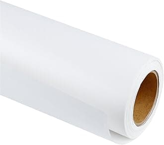 – RUSPEPA Kraft Paper Roll - 30 inches x 100 feet - Recyclable Paper Perfect for Wrapping, Craft, Packing, Floor Covering, Dunnage, Parcel, Table Runner, White