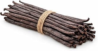 10 Vanilla Beans Grade B - Whole Pods (5-7'') | Premium Vanilla Beans for Homemade Vanilla Extract, Baking & Desserts | Fresh Aromatic Mexican Vanilla Pods by Laiceta