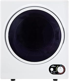 Willow WTD25 2.5kg Freestanding Vented Tumble Dryer Compact and Portable, 3 Temperature Settings, Crease Guard, and 2 Years Warranty for peace of mind (White)