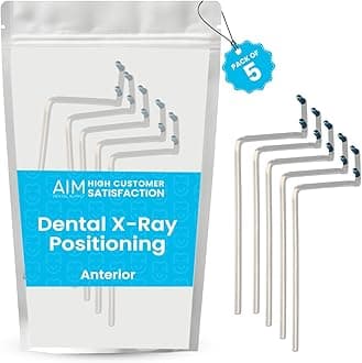 ADS - Dental X-Ray Positioning Indicator with Alignment Arm, Anterior, XCP Style, Rinn FPS 3000 Autoclavable, by Aim Dental Supply- Blue - Anterior(5, Blue, Aligning Arm)