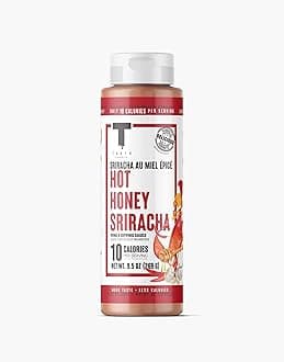 Wing Sauce and Marinade, Great Tasting, Keto Friendly, Low-Calorie Sauce (Hot Honey Sriracha)