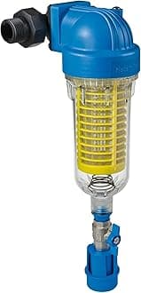 Inline Self Cleaning Water Filter System Atlas Hydra DS 3/4" 1" Ports 90 Microns