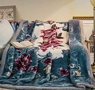 Cloudy Kids Blanket Single Bed Double Ply Super Soft Fabric Floral Printed Mink Heavy Duty Luxury Ultra for Winters with English Colors 60 90inches(Pack of 1, breathable, multi colour)