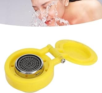 Eye Wash Spray Head, Eyewash Station Nozzle, Eye Wash Units Eyewash Spray Nozzle Sink Accessory Emergency Eye Wash Station Replacement for Factory Laboratory, Easy Installation