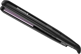 1" Flat Iron, Hair Straightener with Anti-Static Technology, Rapid 30-Second Heat-Up, 60-Minute Auto Shut-Off, 30% Longer Ceramic Floating Plates, and Titanium-Ceramic Coating