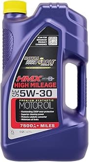 11748 HMX SAE 5W-30 High-Mileage Synthetic Motor Oil - 5 Quart