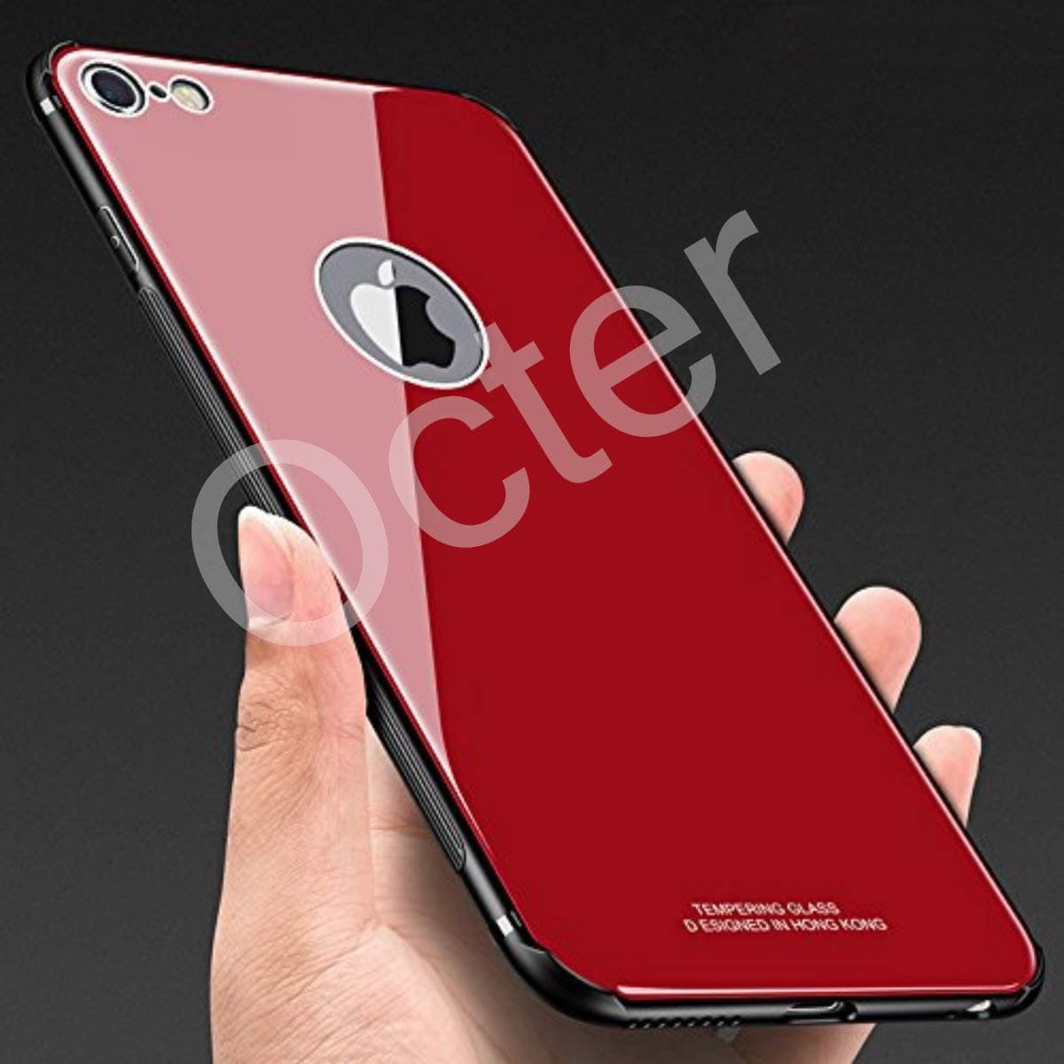 Octer Basic Back Cover for iPhone 6/6S/6g (TPU | Red)