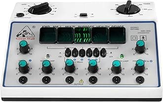 Electric Acupuncture Stimulator Machine, KWD808-I 6 Channel Output Patch Massager Care with Acupoint Detecting Pen, 5 Wave Types Pulse Electrotherapy Acupuncture Instrument