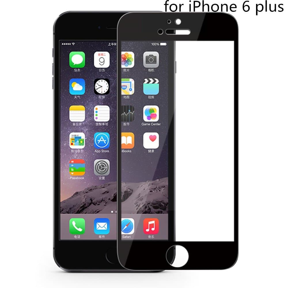 iPhone 6 PLUS Screen Protector,Nillkin Apple iPhone 6 Plus CP+ Anti-Explosion Glass Screen（Not 4.7"） (Black)