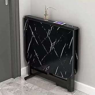 Folding Dining Table, Drop Leaf Dining Table, Extendable Kitchen Table, Space Saving Dining Table, for Kitchen, Bedroom, Living Room (Color : B, Size : 100cm)