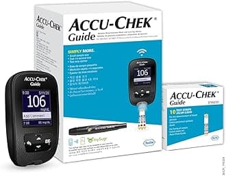 Accu-Chek Guide Bluetooth Glucometer (Black)