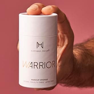 Natasha Moor Warrior Face Blender, Velvety-soft Microfibre Makeup Sponge