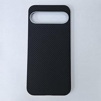 DAYJOY Magnetic Aramid Fiber Case Compatible with Google Pixel 9 Pro XL - Durable Sturdy Light Slim Genuine Real Hard Carbon Fiber hybird Protective case (Black)