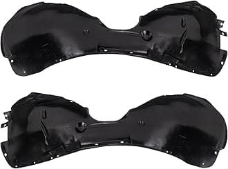 TRQ Inner Fender Liner Set Compatible with 2009-2013 Volvo C30 VO1248115 VO1249115