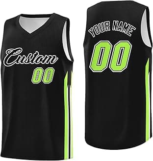 Personalized Your Own Basketball Jersey Sports Shirt Printed Custom Team Name Number Logo for Men Youth
