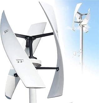 10000W/12000W Upgraded Wind Vertical Axis Turbine Generator 12V 24V 48V 220V with MPPT Controller Wind Turbine Kit for Hybrid Wind Solar System(10000w,12v)