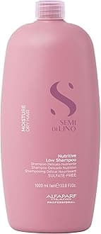 Alfaparf Milano Semi Di Lino Moisture Nutritive Sulfate Free Shampoo for Dry Hair - Paraben and Paraffin Free - Safe on Color Treated Hair - Professional Salon Quality