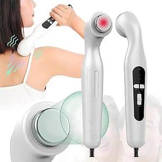 Kaxilu Therapeutic Physiotherapy Equipment Ultrasound Machine, for Body Pain Relief Deep Muscle Massager Adult,15 Minute Smart Timing, 3 Gears Adjustable, Effective Radiation Area: 4cm²