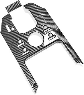 Automotive Interior Multimedia Panel Car Carbon fiber pattern pattern ABS Gear Panel Sequin Fit For Chery Jetour T2 2023-2025 Rear Outlet Vent Frame Gear Shift Head Steering Wheel Cover Fashionable An