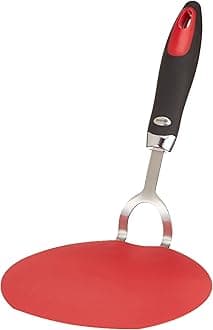 Norpro 1417R Flexible Pancake Spatula, Red