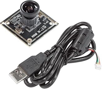 Arducam 16MP Wide Angle USB Camera for Laptop, 1/2.8" CMOS IMX298 Mini UVC USB2.0 4K Video Webcam with Microphone, with 3.3ft/1m Cable