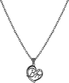 MahiHeart Pendant Necklace with Chain for (PAPS1101921PR)