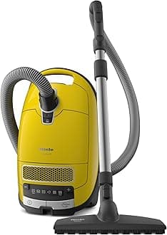 Miele 41GFE040USA Complete C3 Calima Canister Vacuum-Corded, Curry Yellow