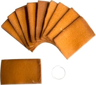 WALTER54B027 High Conductivity Standard Cleaning Pads - (Pack of 10) 2-19/64 in. X 1-13/32 in. Foldable, Double Sided Scouring Pads. Welding Pads