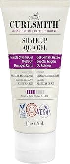 CURLSMITHShape Up Aqua Gel, Lightweight Styling Gel with Proteins for Damaged Hair (2 fl oz)