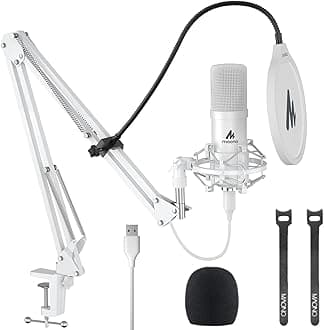AU-A04 Condenser Microphone Kit (White)