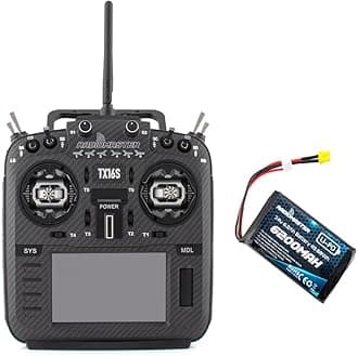 TX16S MKII MAX with AG01 Hall Gimbals Radio Control System ExpressLRS or Multi-Protocol 4in1 (4in1 Mode 2-Black with 6200)